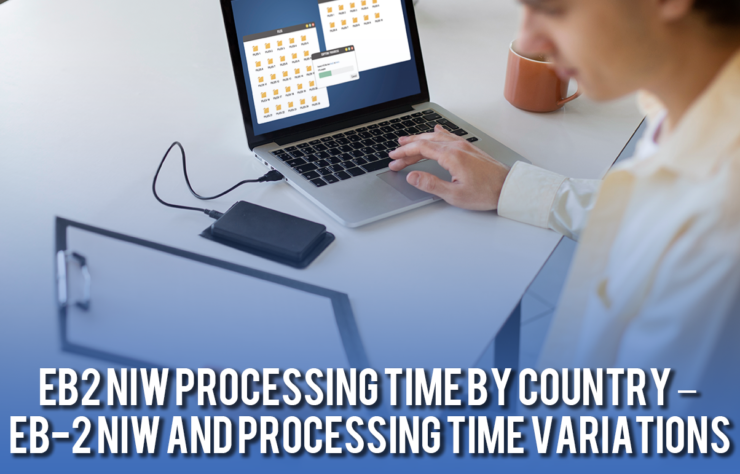 EB2 NIW Processing Time by Country